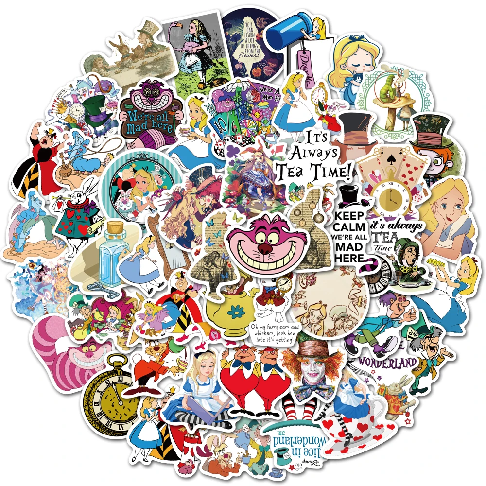 50Pcs Genie Stickers for Kids, Water Bottle Stickers, Vinyl