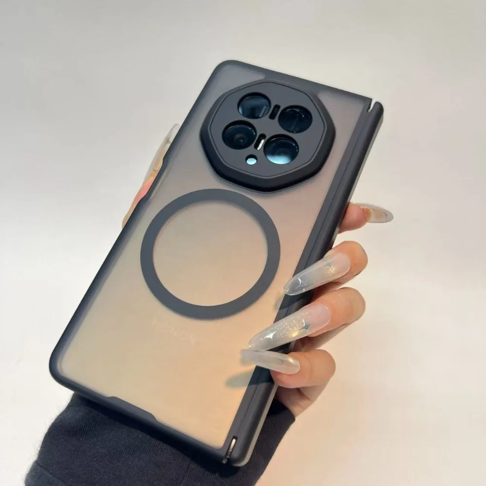 Luxury Matte Skin Feel Magnetic Shockproof Business Phone Case