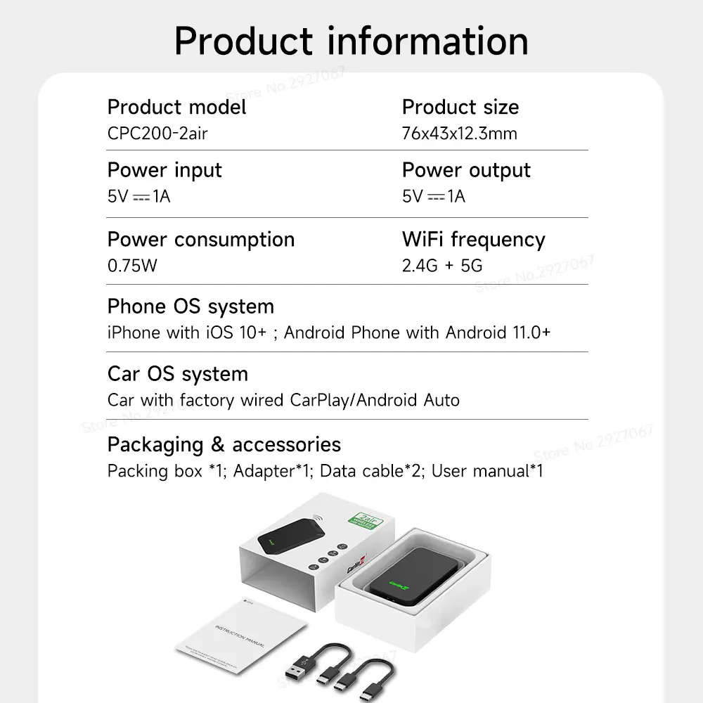 CarlinKit 5.0  ī÷ ڽ, ȵ̵ ڵ  , , , , , Ÿ, , , 