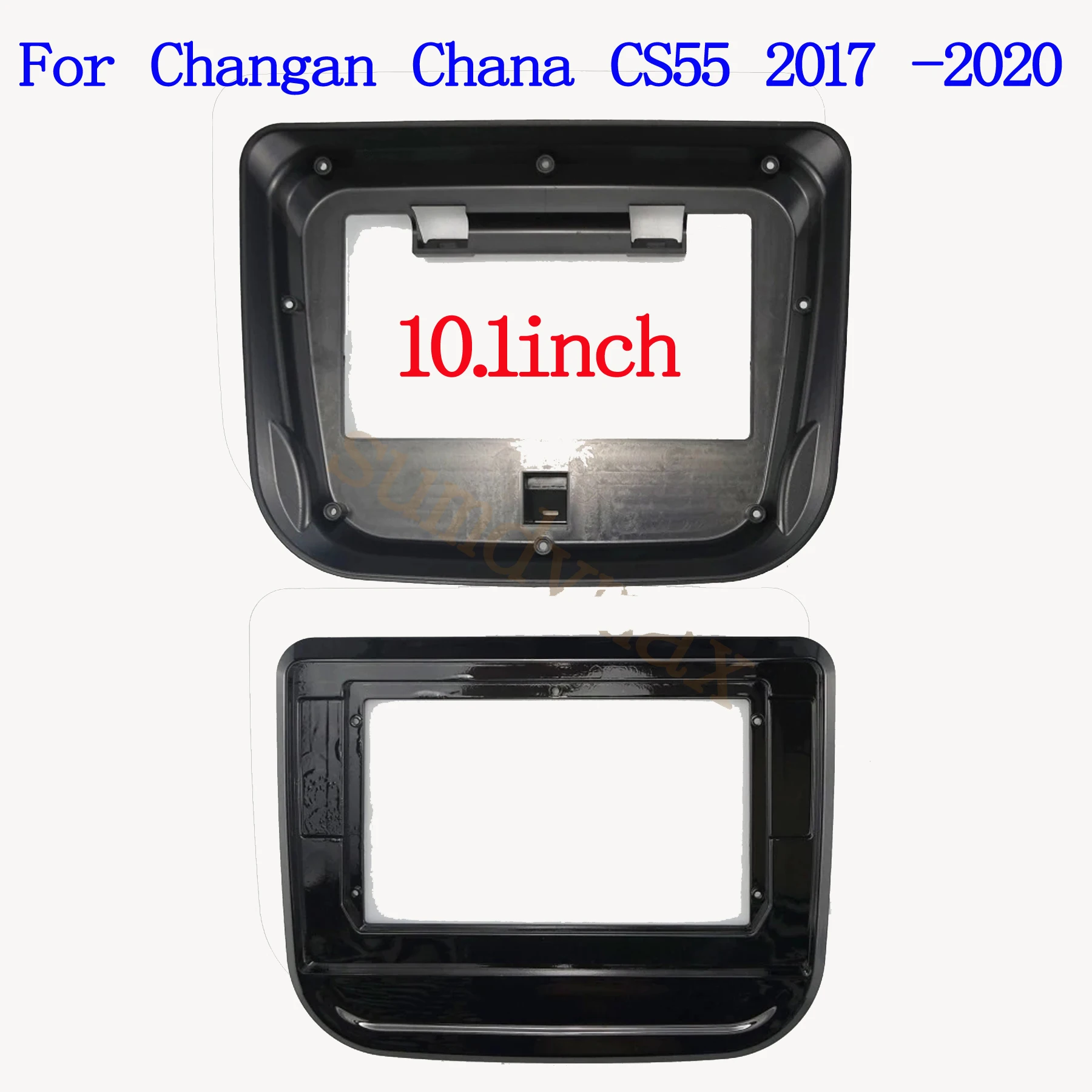 

2din Car Radio Installation GPS Plastic Fascia Panel Frame for Changan Chana CS55 2017-2020 Dash Mount Kit