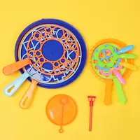 15/28Pcs Blowing Bubble Tool Soap Bubble Wand Set Water Blowing Toys Outdoor Kid Fun Toys Parent-child Interactive Toy 1