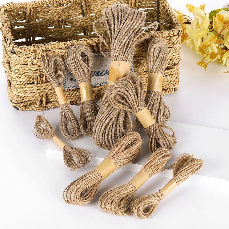 100% Cotton rope colorful twine macrame cord string thread for party wedding decoration accessory DIY cord 2mm*100m