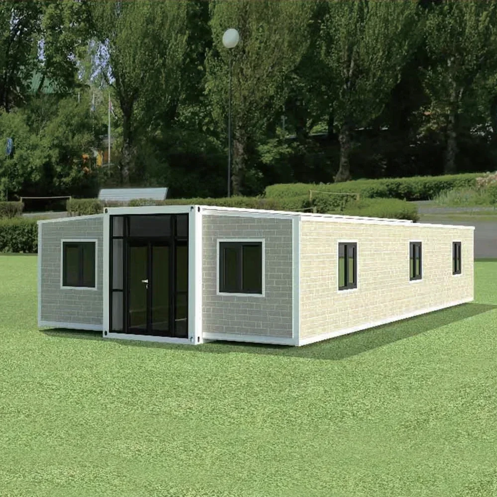 Finished 1/2/3 Bedrooms Modular Homes Extendable Prefab House Expansion Container House 20ft/40ft Expandable Modular Homes 1