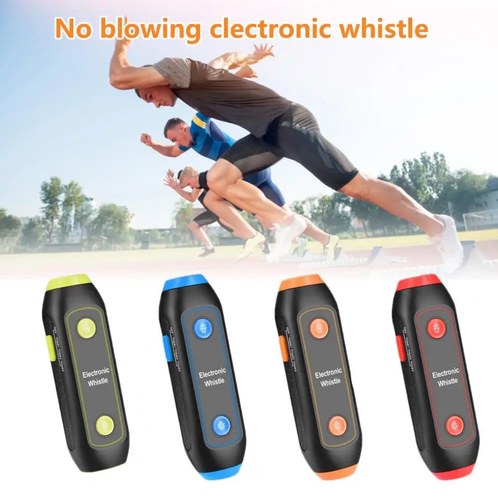 Electronic Whistle with LED Light Battery-operated Camping Outdoor Emergency Tool Camping Supplies