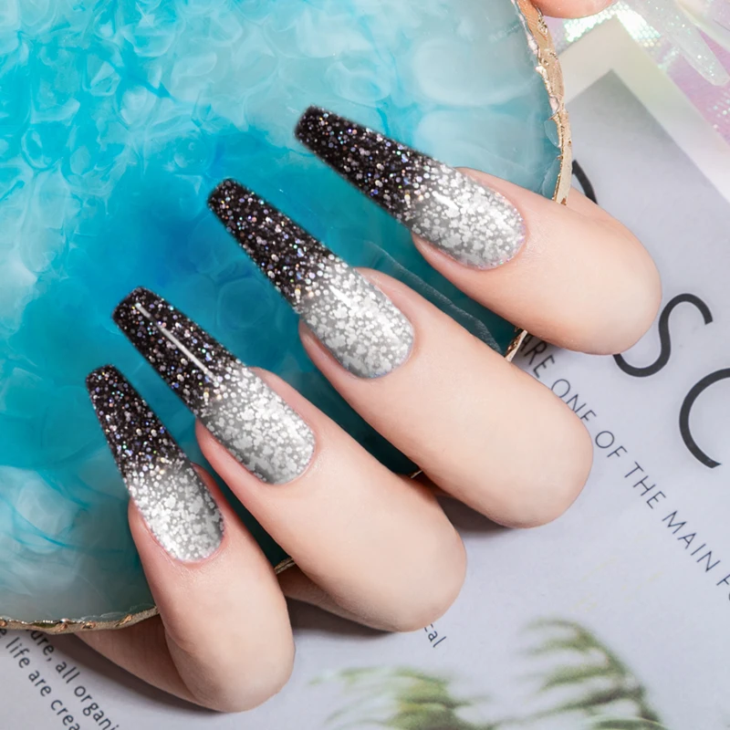 ROSALIND Thermal Nail Polish Color Changes With Temperature UV Glitter Nail Gel Semi Permanent Varnishes For Nails Art