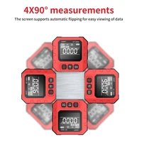 NOYAFA Digital Inclinometer Angle Protractor NF-566S Mini Magnetic Spirit Level Precision Measurement Angle Gauge with Backlight 2