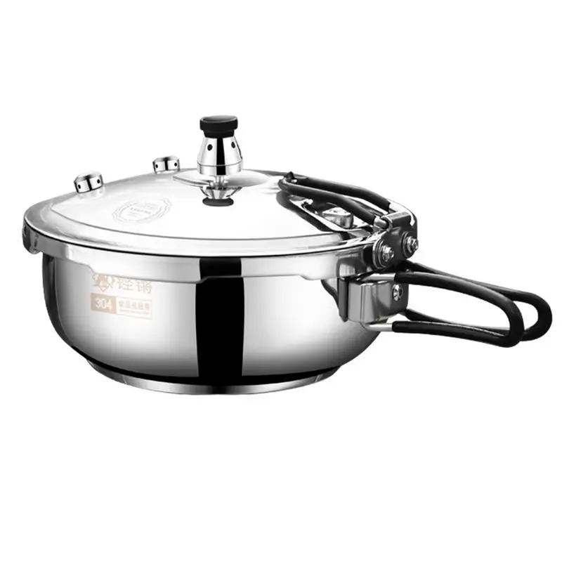 

Small Pressure Cooker Compact Small Cooking Pot Pressure Cooker Induction Compatible High Pressure Cookers With Valve Safeguard