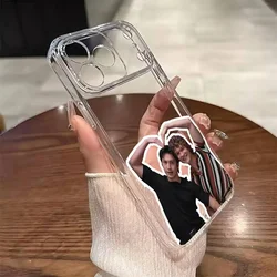 Enhanced Heated Rivalry Shockproof Transparent Phone Case Cover - iPhone 15 (-2)