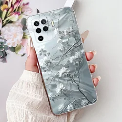 Fashion Painted Soft Slim Phone Case - Artistic Cover - Oppo Reno 5F (6016)