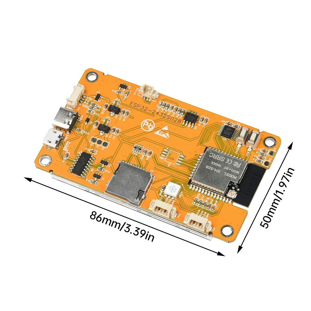 For Bitcoin ESP32 2.8 inch OLED Display Screen Development Board Crypto  Solo Lottery ESP32-2432S028 ESP32-D0WD-V3 MCU WiFi BT - AliExpress