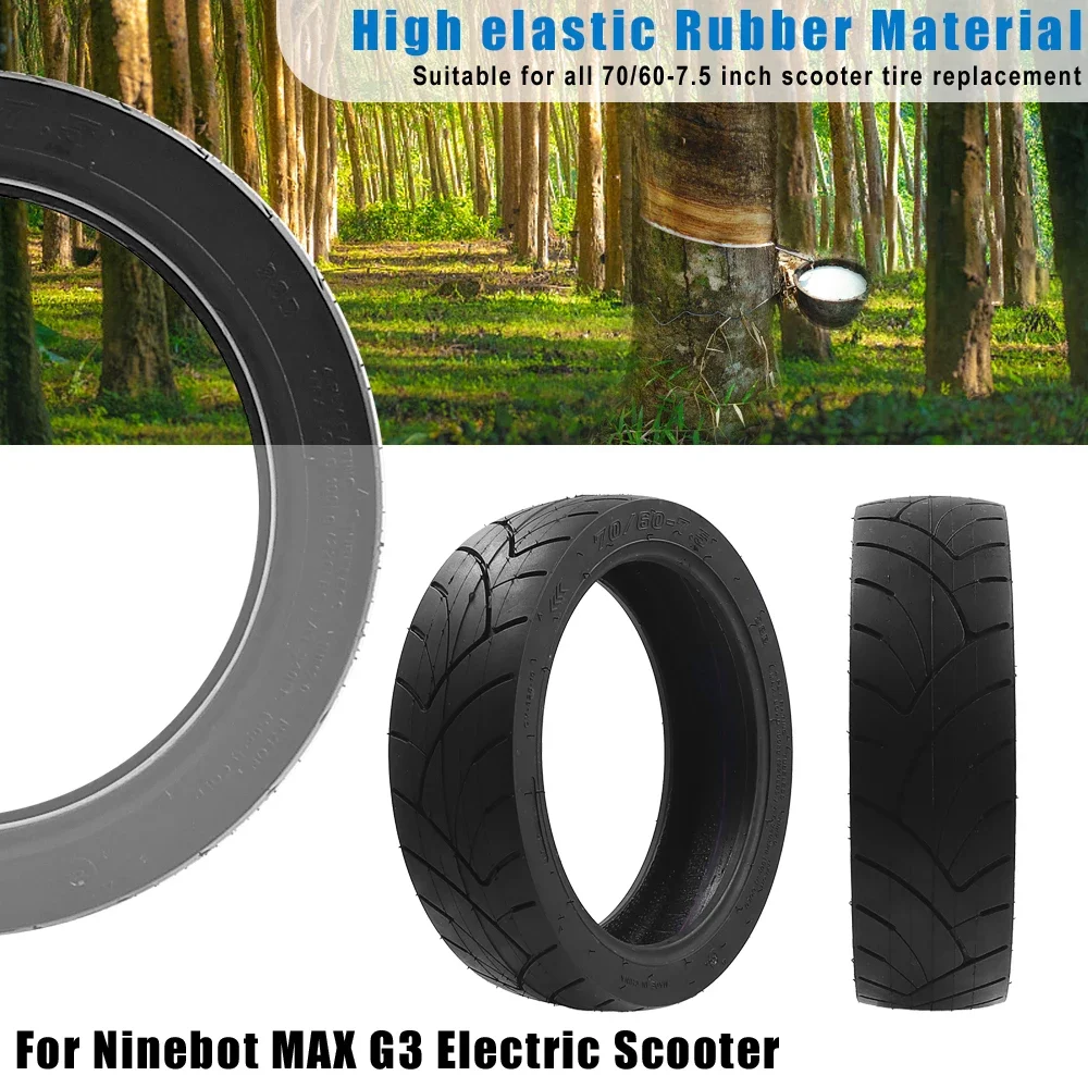 70/60-7,5 Tubeless Reifen für Segway Ninebot MAX G3 Elektroroller 11-Zoll Vakuumreifen Radteile Zubehör – Detail 5