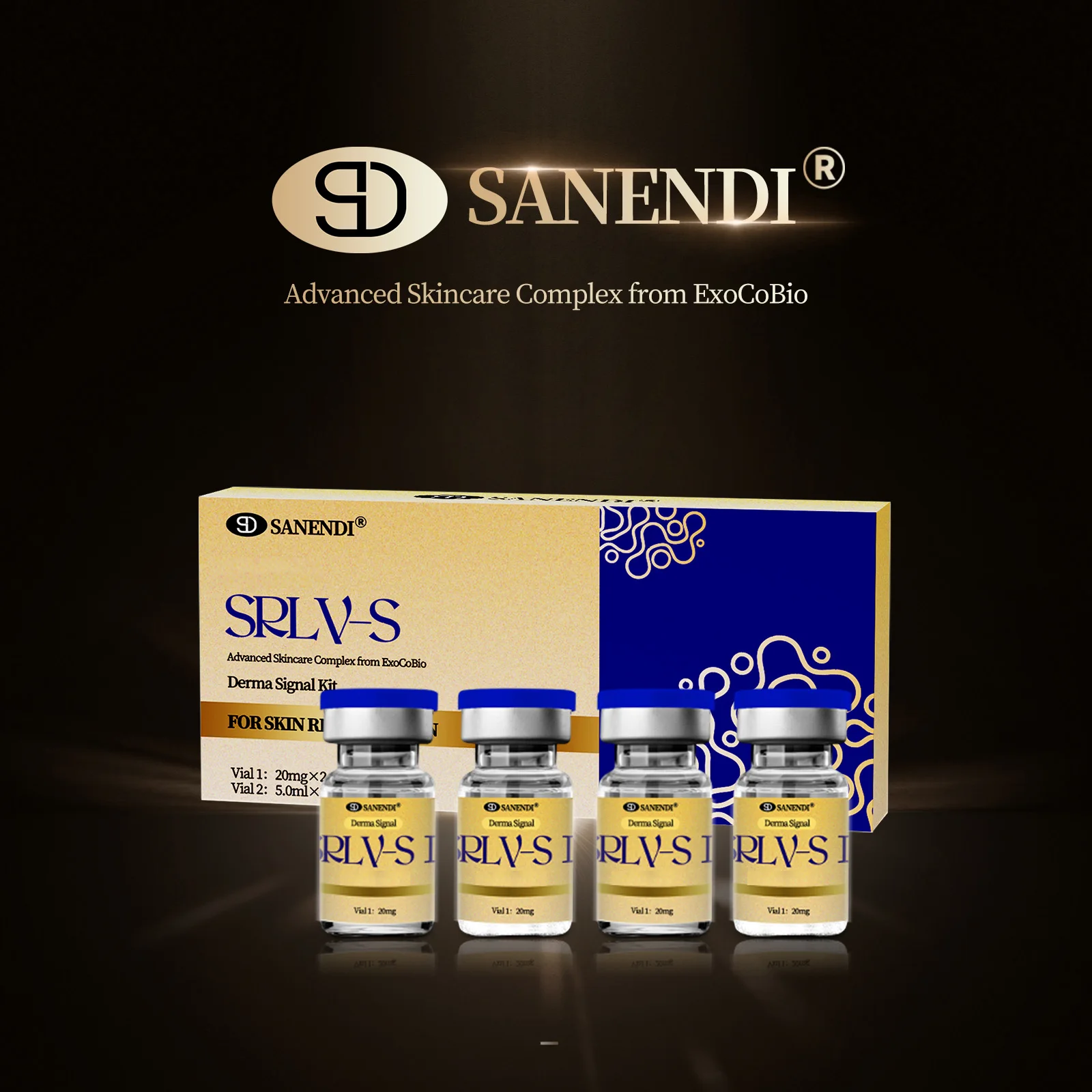 Exosomes Stem Cell Booster Exoxes  Hyaluronic Acid  for Face Skin Booster Exosomes anti-aging Whitening 5