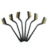 Wire Brush 12PCS Mini Micro Steel Brass DIY Paint Rust Remover