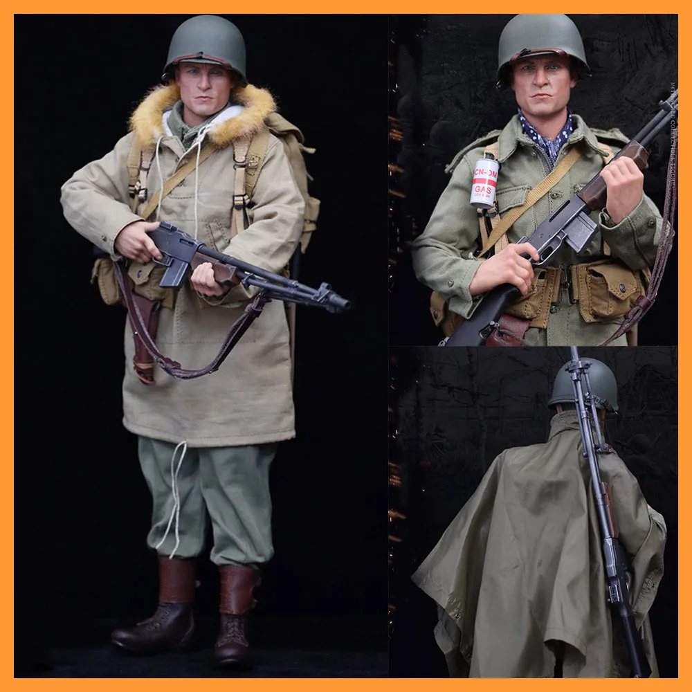 

Original UD9031 1/6 Male Soldier US Canada Joint 1st Special Service Team Rifleman 12inch Action Figure Full Set Collectible Toy