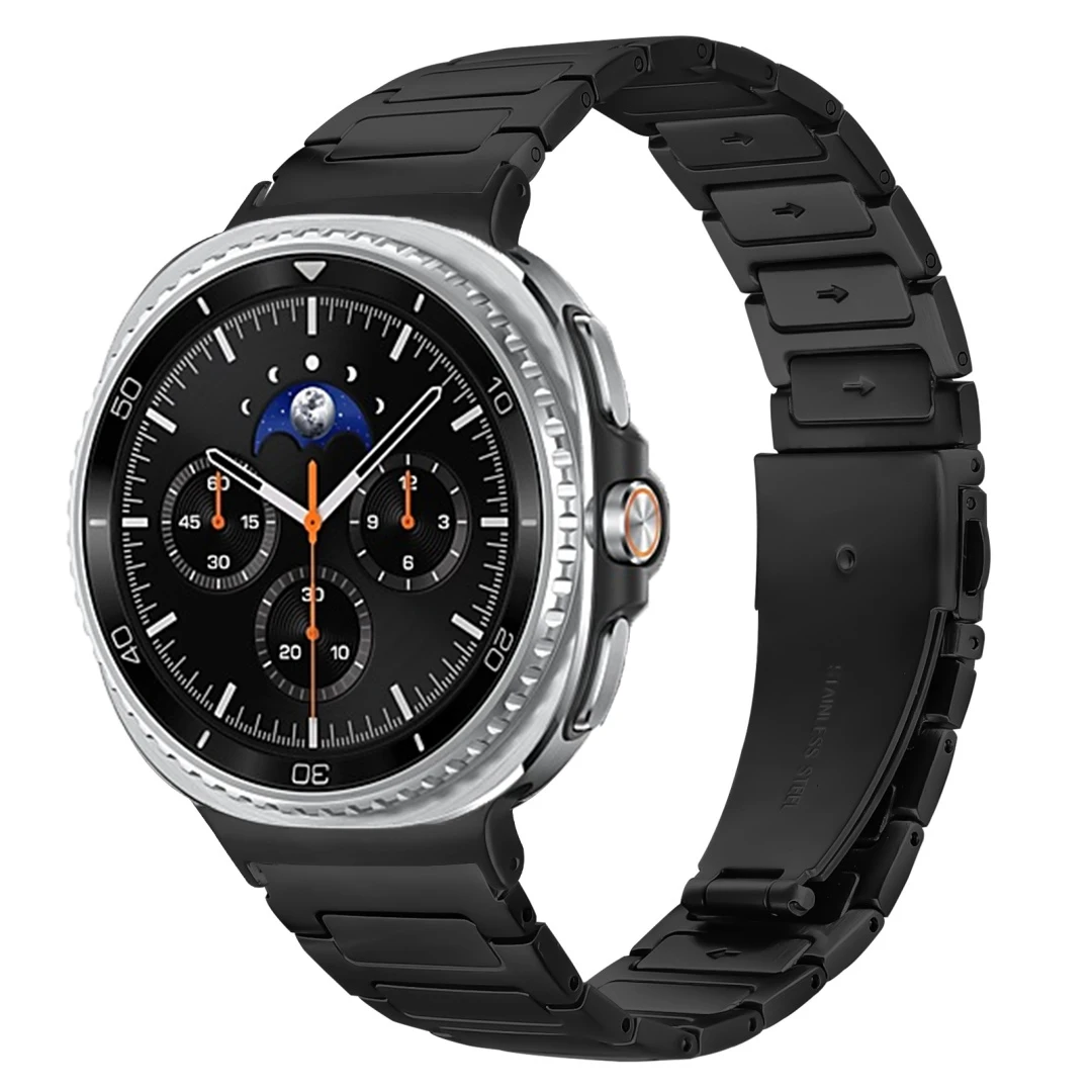 Luxury Stainless Steel Watch Strap - Premium Metal Bracelet