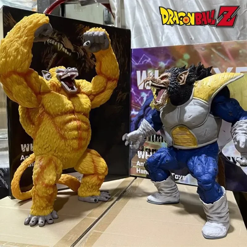 

Драконий жемчуг, театральная версия, стать Золотой Ape Gorilla Vegeta Goku, аниме фигурка, статуэтка, модель, украшение для детей, рождественские подарки