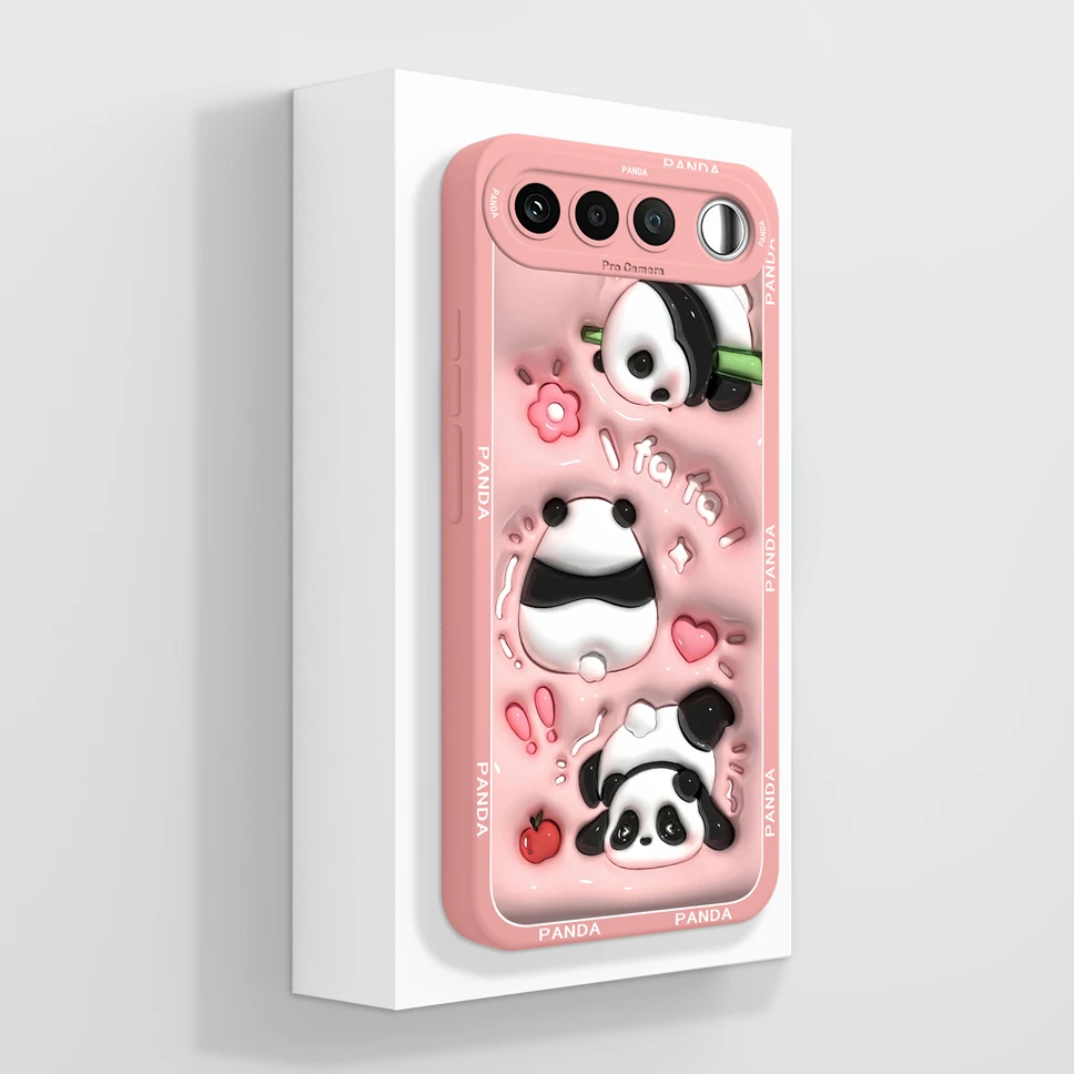 Aesthetic Floral Liquid Silicone Camera Protective Case - Soft & Smooth Cover