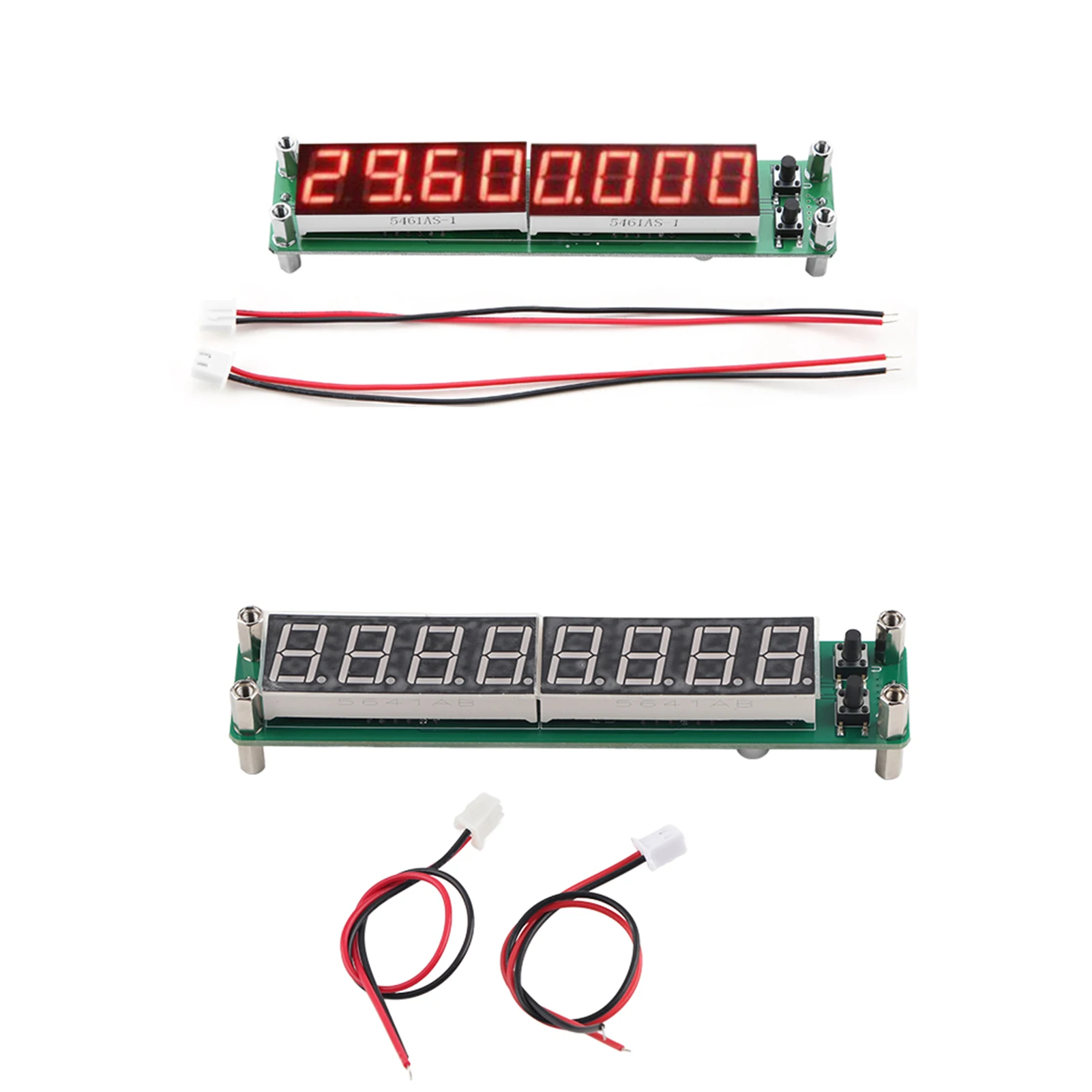 0.1~1000MHz PLJ-8LED-H RF Frequency Counter Cymometer Tester Module Cost-effective Frequency 8-bit Display Component Frequency Counter Tester Frequency Meter