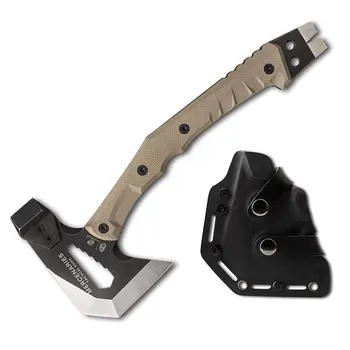 FT-02 Tactical Engineer Axe, Field Camping Axes, Mountain Axe Camping Hand Axe Hunting Tools