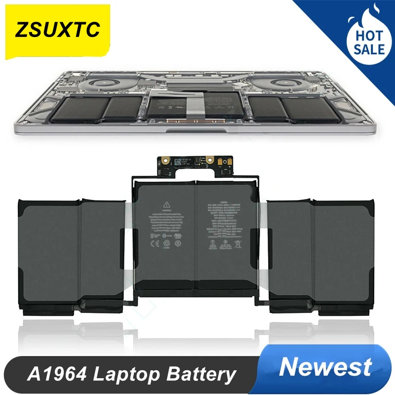 

Заводская батарея для ноутбуков Apple MacBook Pro A1989 13 дюймов 2018-2019 A2251 (2020) EMC3214 EMC3358 020-02497 MR9Q2LL/A