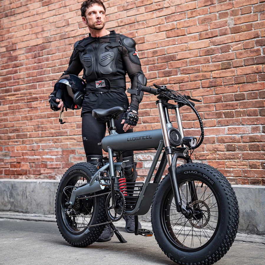 500w 48V 20Ah E Scooter Electric Motorcycles Electric Disc Brake Bicycle for Salecustom
