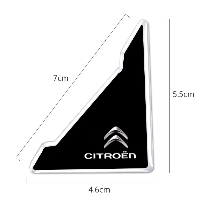 Set of 4 Car Door Anti-Collision Corner Protectors Stickers