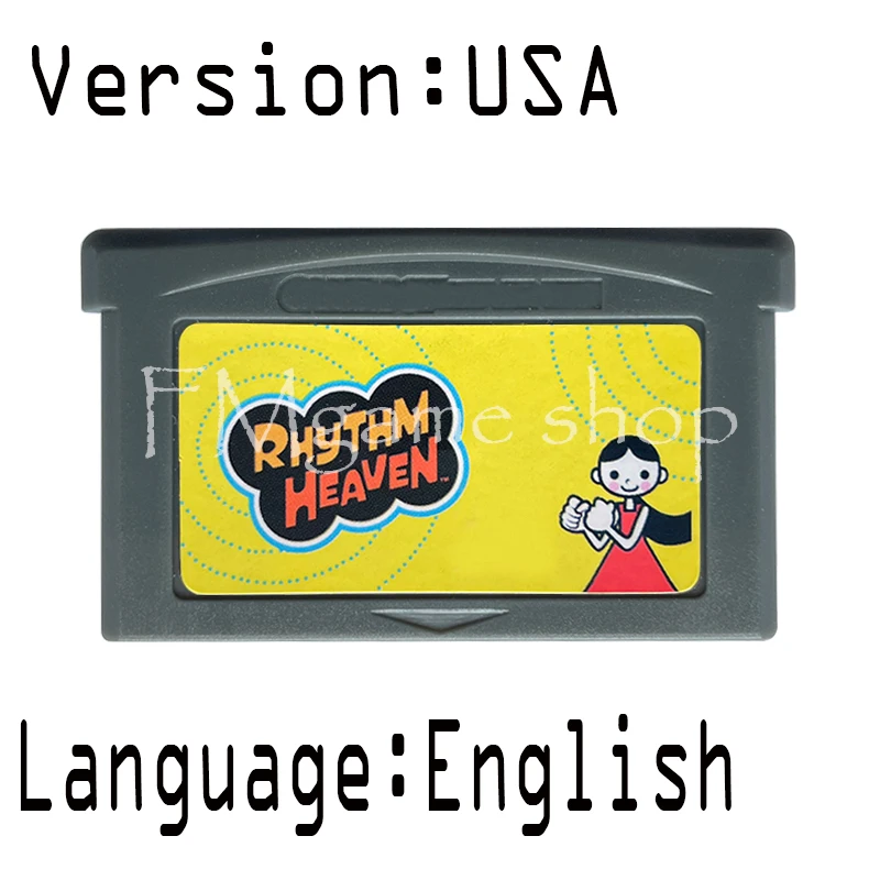 Video Game Cartridge for 32 Bit Game Console Card for Nint GBA