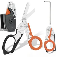 Raptor Emergency Response Shears Multifunctional Scissors with Strap Cutter and Glass Breaker with Compatible Holster 1