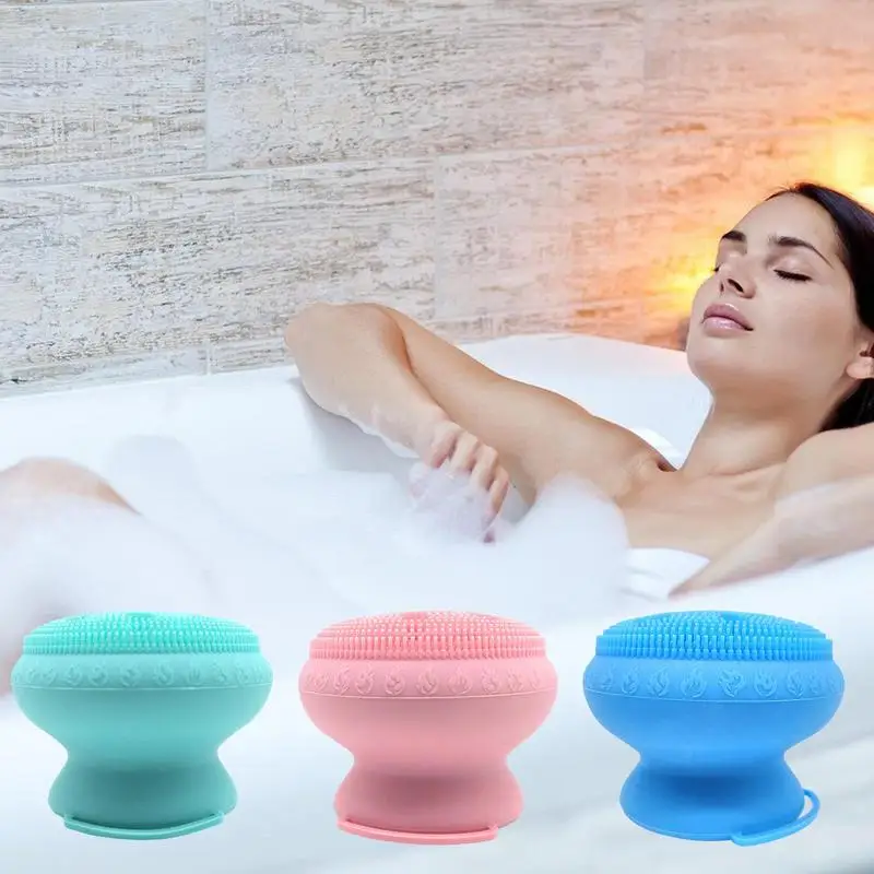 

Multifunctional Body Exfoliator Brush 1pc Octopus Shower Body Brush Lightweight Body Skin Cleaner Silicone Bath Brush Supplies