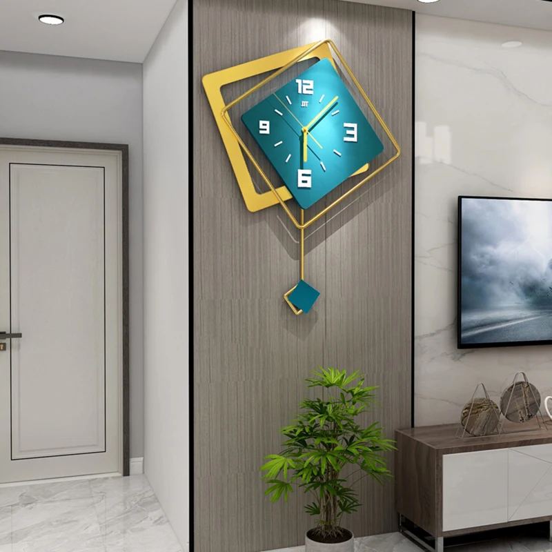 

Modern Wall Clocks Room Decor Living Room Silent Wall Clock Shishaers Room Decoration Room Reloj Pared Room Decorating Items