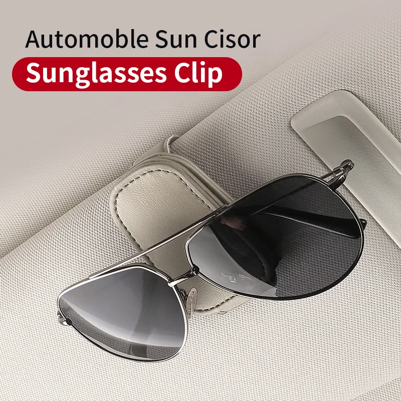 Auto Sonnenblende Sonnenbrille Halter Clip Universal Fit für