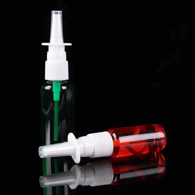 5 Flaconi Spray Da 30 Ml Con Pompa - Per Acqua Salina, Oli Essenziali, Cosmetici - Foto 3