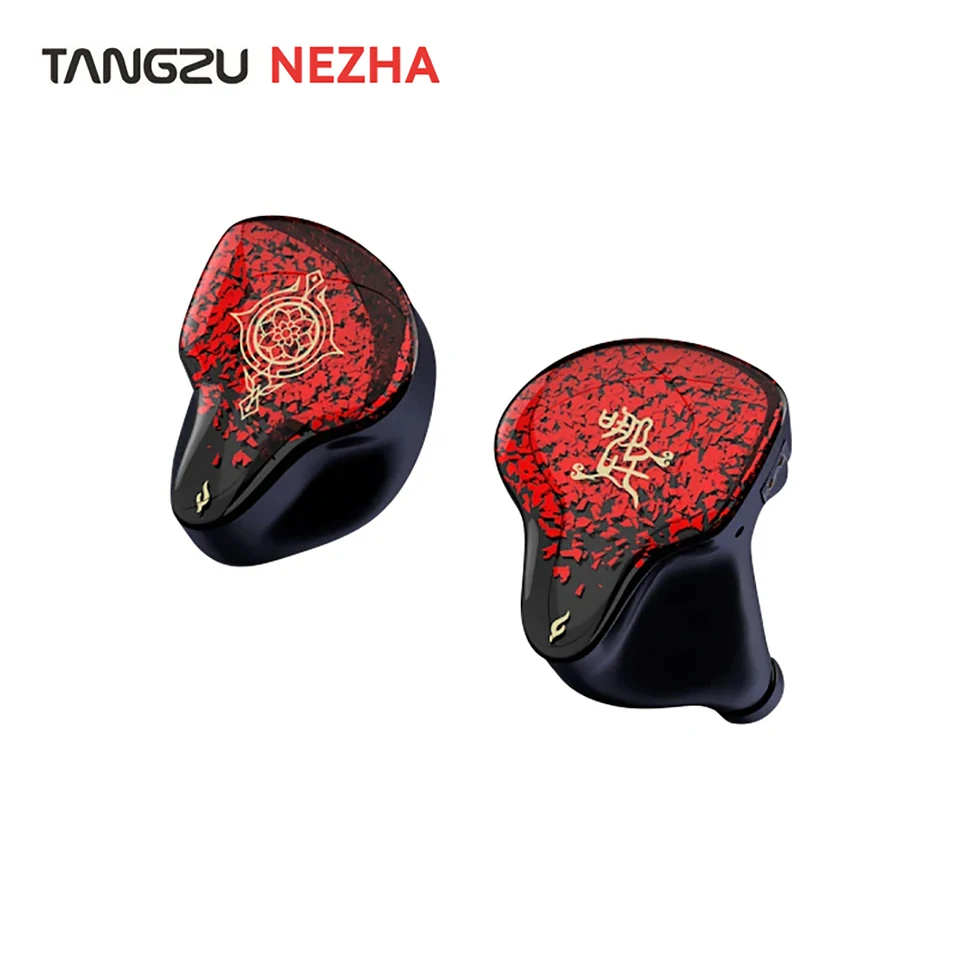 TANGZU Nezha IEM 3.5/4.4mm Modular Plug 6BA+1EST Driver Resin