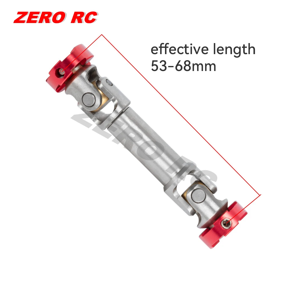 2Pcs HD Stainless Steel Frank Universal Drive Shaft 110MM 165MM For RC Rrawler 