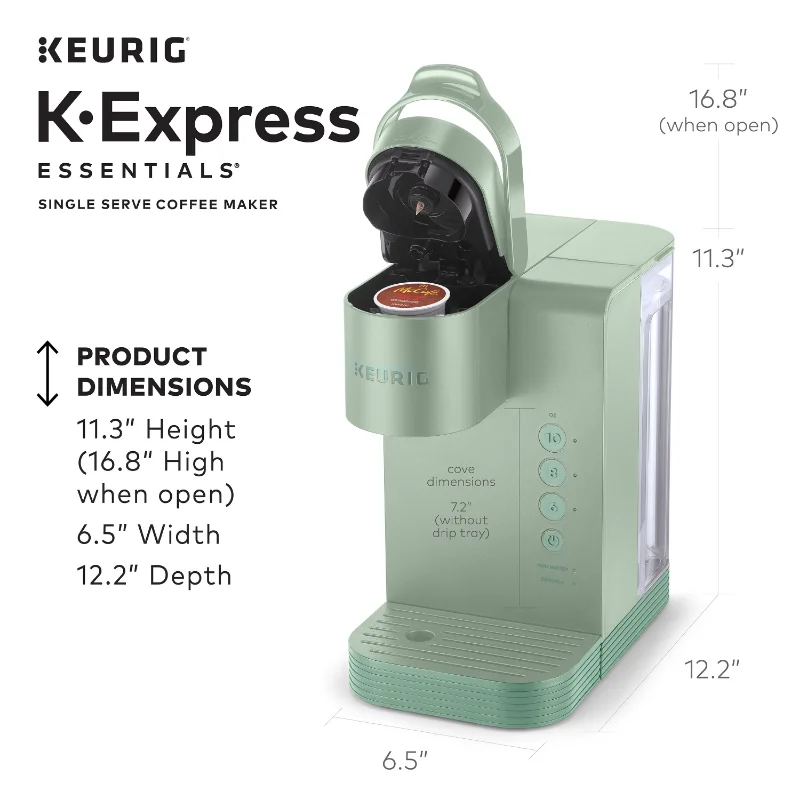 Keurig - K-Mini Single Serve K-Cup Pod Coffee Maker - Oasis