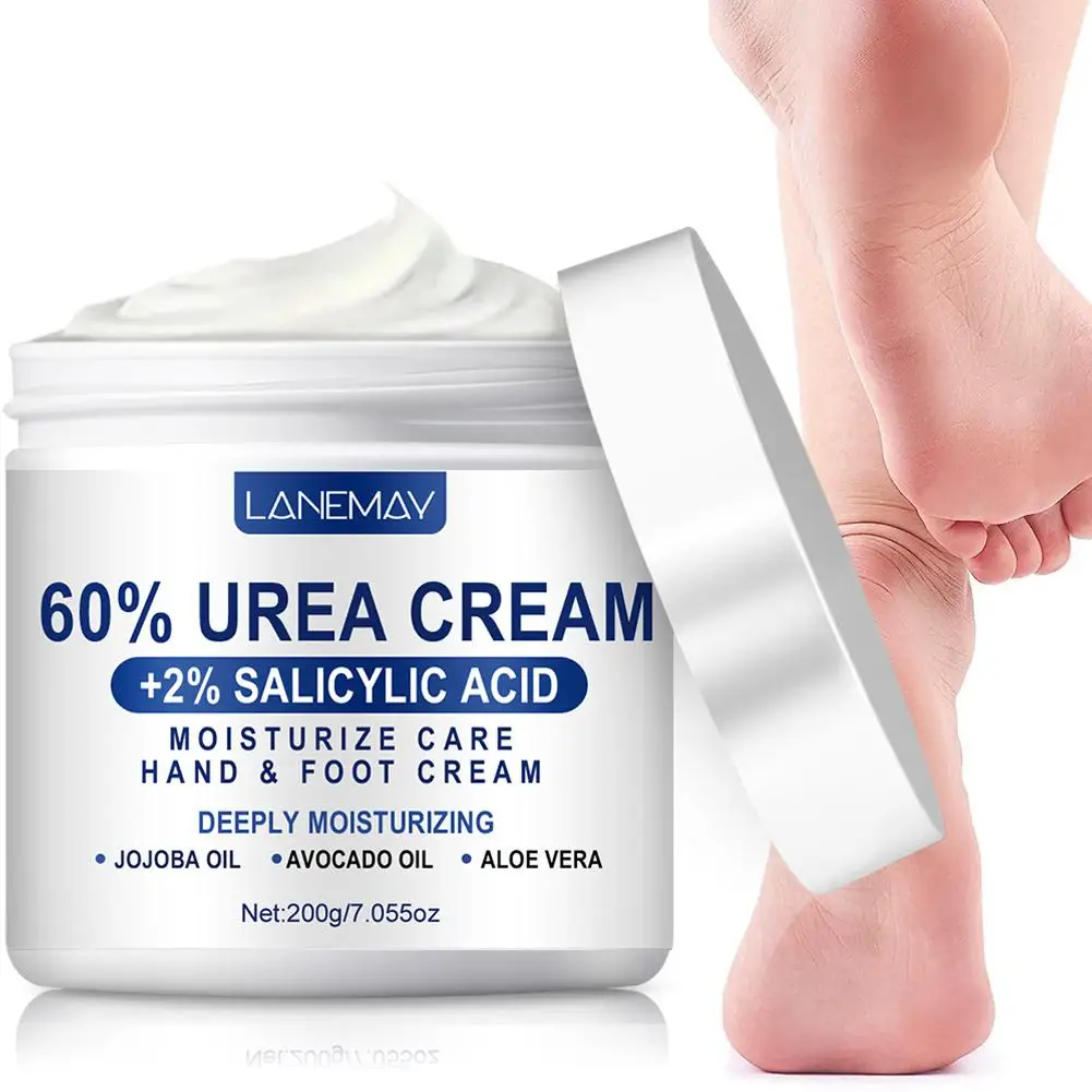 Intense Moisturizing Urea & Salicylic Acid Cream for Dry Skin Relief, 200g