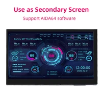 7 Inch Portable Display IPS LCD Capacitive Touch Screen 1024x600 Monitor Optional Speakers for Raspberry Pi 5 4B 3B+ Laptop PC - Image 5