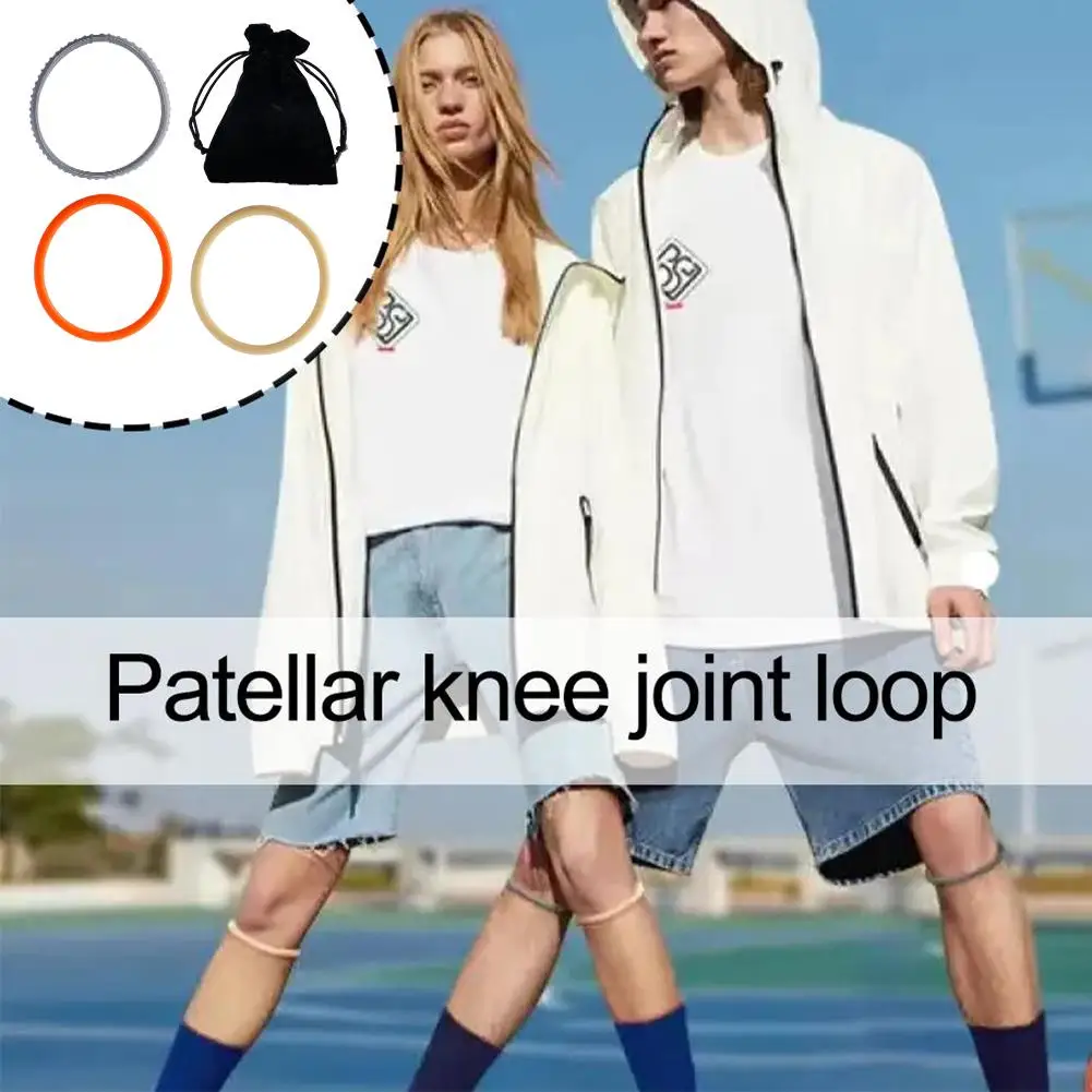 Patella Knee Pad Belt Basketball Knee Force Joint Rope Rubber Band Sports Elastic Fixed Protection