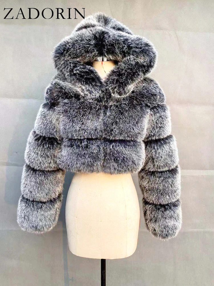 furry hoodie jacket
