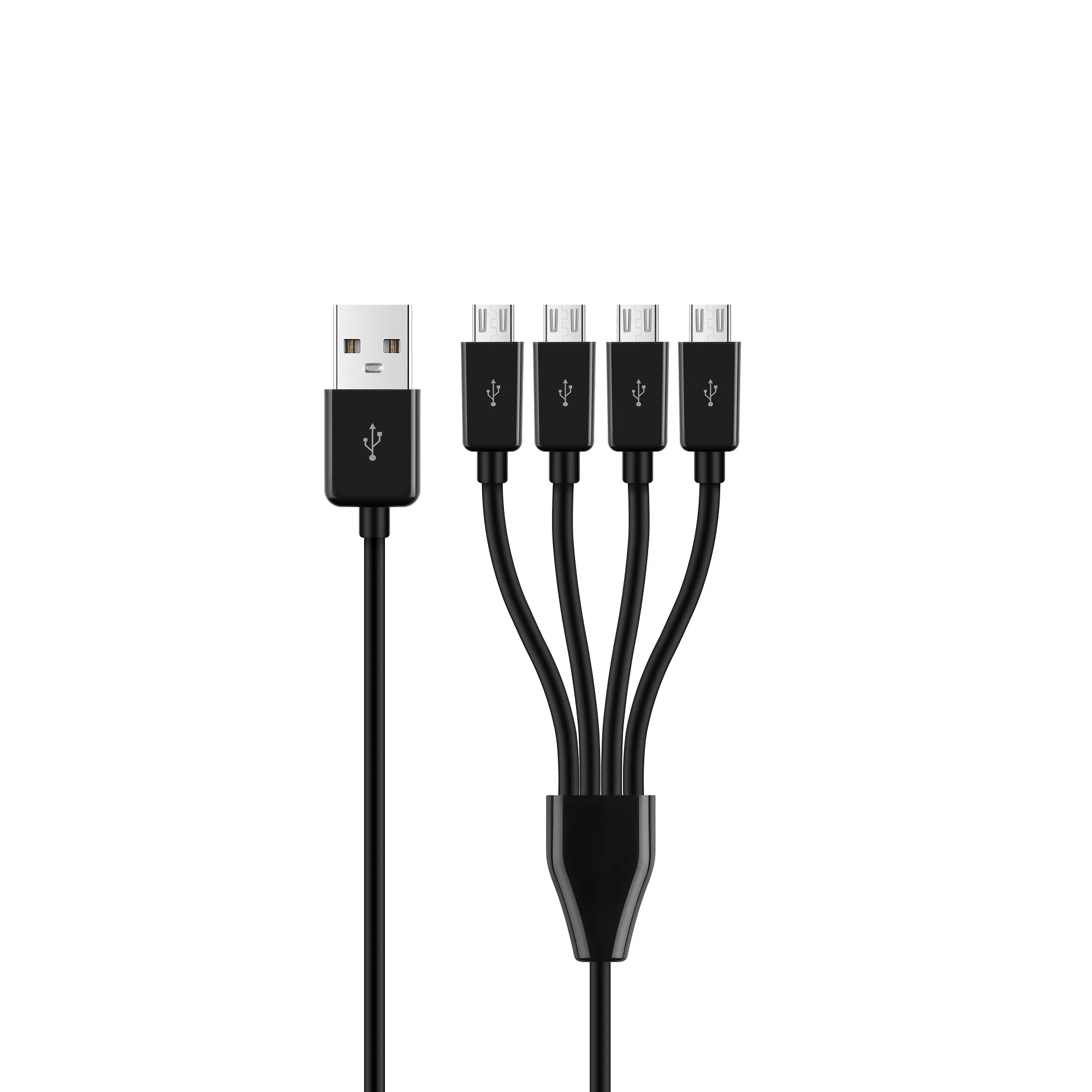 4 in 1 micro usb charger cable 50cm