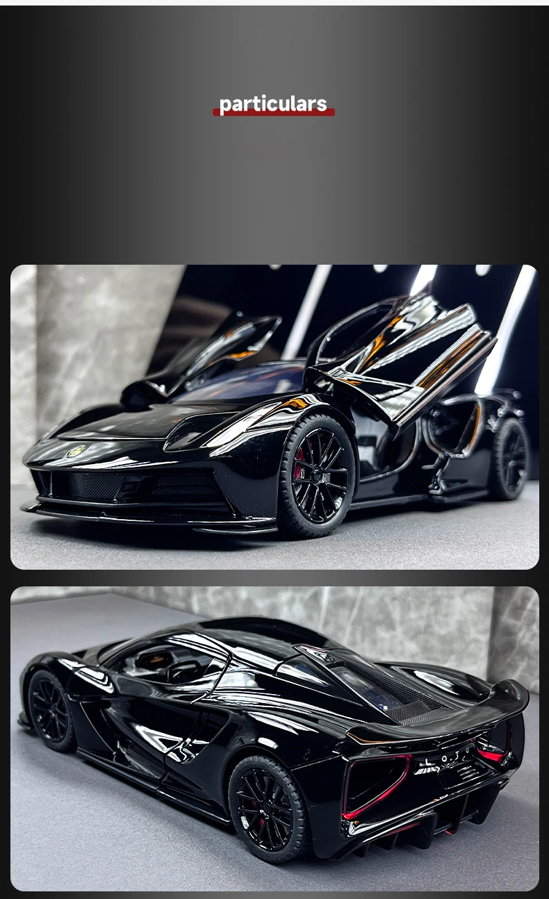 Lotus Evija Supercar 1:24 Ölçekli Model Araba