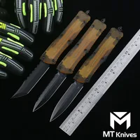 MICRO EDC TECH knife ﻿COMBAT TROO PEI DON Knives D2 Steel Blade Hardness Aviation Aluminum Handle MT EDC knife ﻿Portable knife 2