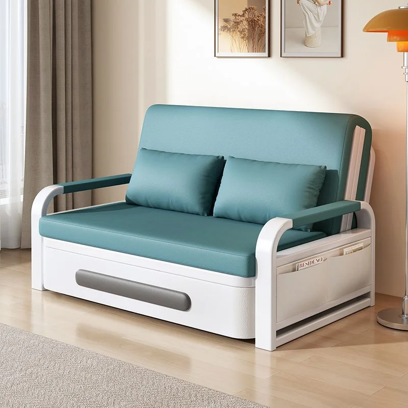 Sofá cama plegable telescópico multifuncional de doble uso, moderno, para apartamento, dormitorio, sala de estar, Hotel, superventas