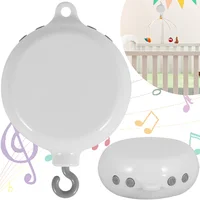 Baby Mobile Music Box 35 Lullabies Baby Crib Mobile Musical Box Battery Operated Crib Mobile Motor with 3 Modes for Bassinet 1