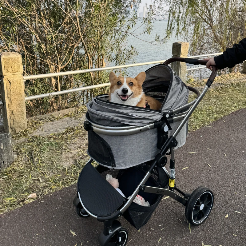 Carro Para Perros Meet Perfect Cochecito Para Mascotas Para Perros