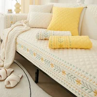 Bohemian Sofa Cover for Living Room Geometry Plaid Cotton Universal Sofa Mat Towel Non-Slip Sofa Cover Couch Cushion Slipcovers 1