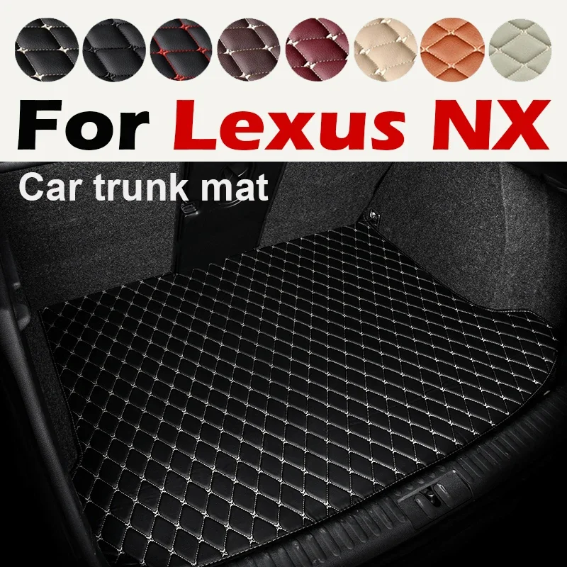 

Custom Car Trunk Mat For Lexus NX 200T NX300h 2015 2016 2017 2018 2019 2020 2021 High quality Leather Non-Slip Bottom mats