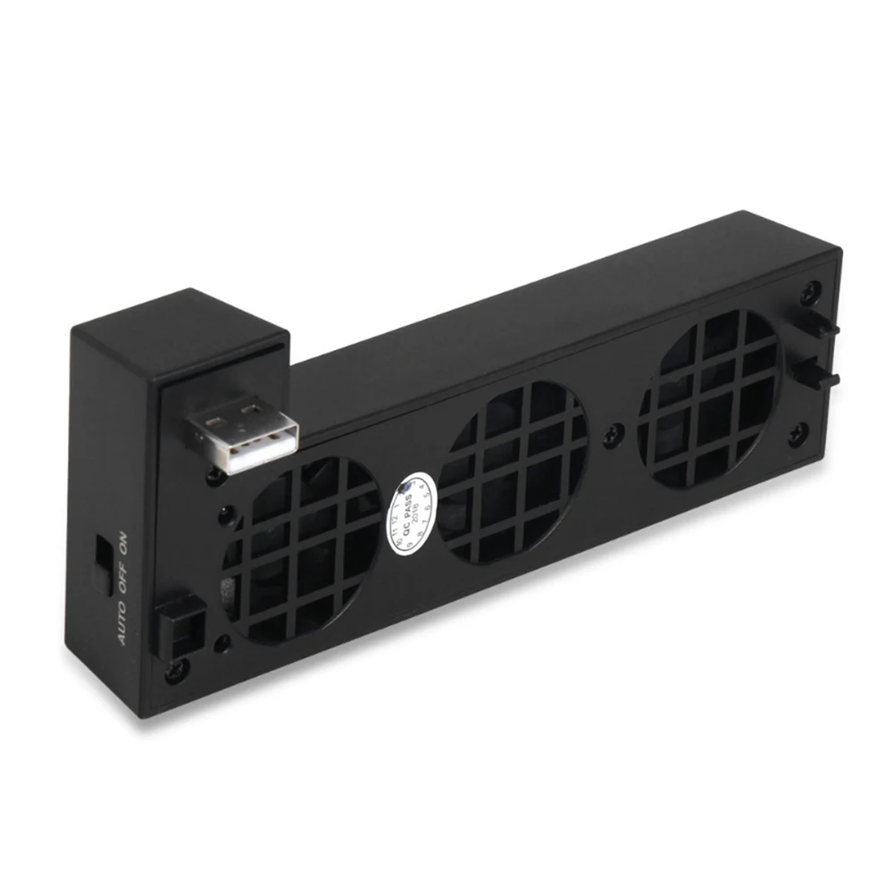 Practical Temperature Control USB Cooling Fan Cooler for Xbox One X Series Game Console Smart Cooler Fan Avoid High Temperature