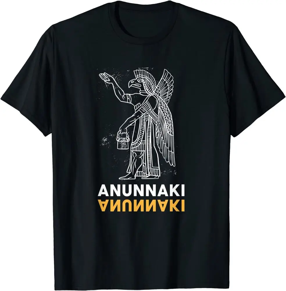 

Футболка Anunnaki с изображением древнего астрарта, сумерского инопланетянина, теоретиков, футболки с рисунком аниме для мужчин, одежда для женщин, футболки с коротким рукавом