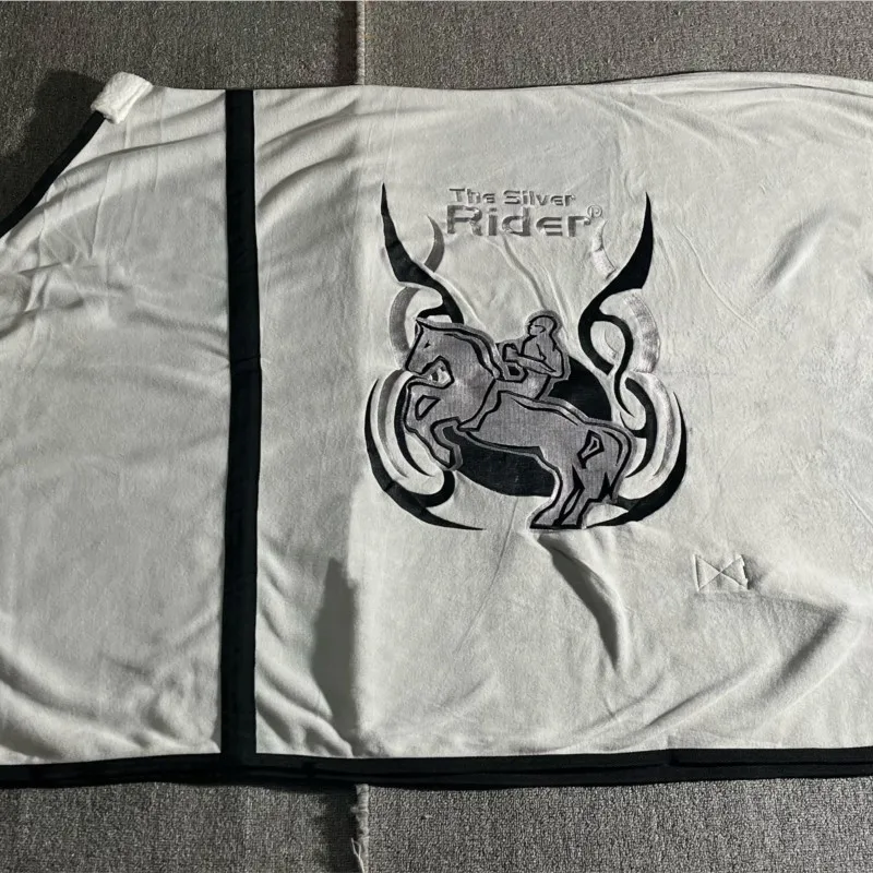 Spring and Autumn Single Layer Polar Fleece Horsecloth Sweat-Absorbent Thermal and Windproof Cold Blanket Equestrian Horse Rugs